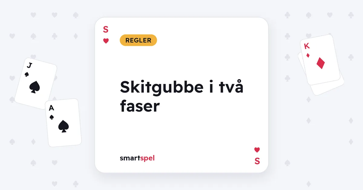 Skitgubbe i två faser
