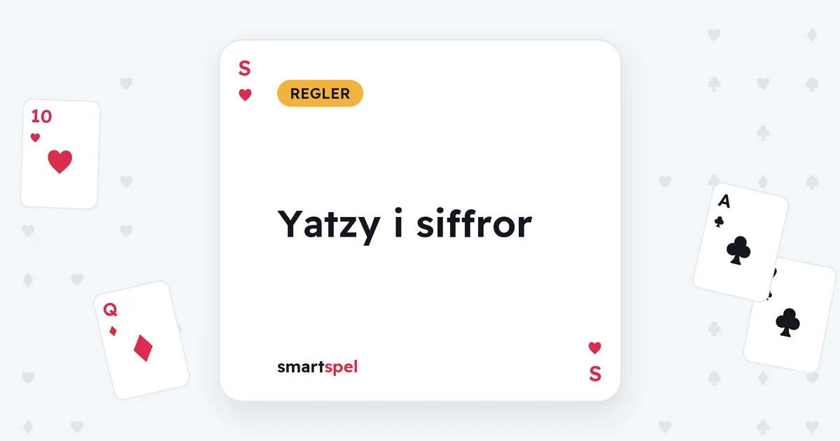 Yatzy i siffror