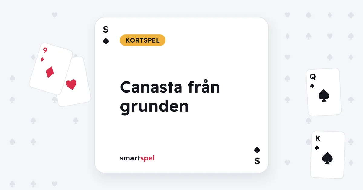 Canasta från grunden