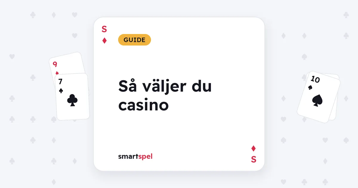 Så väljer du casino