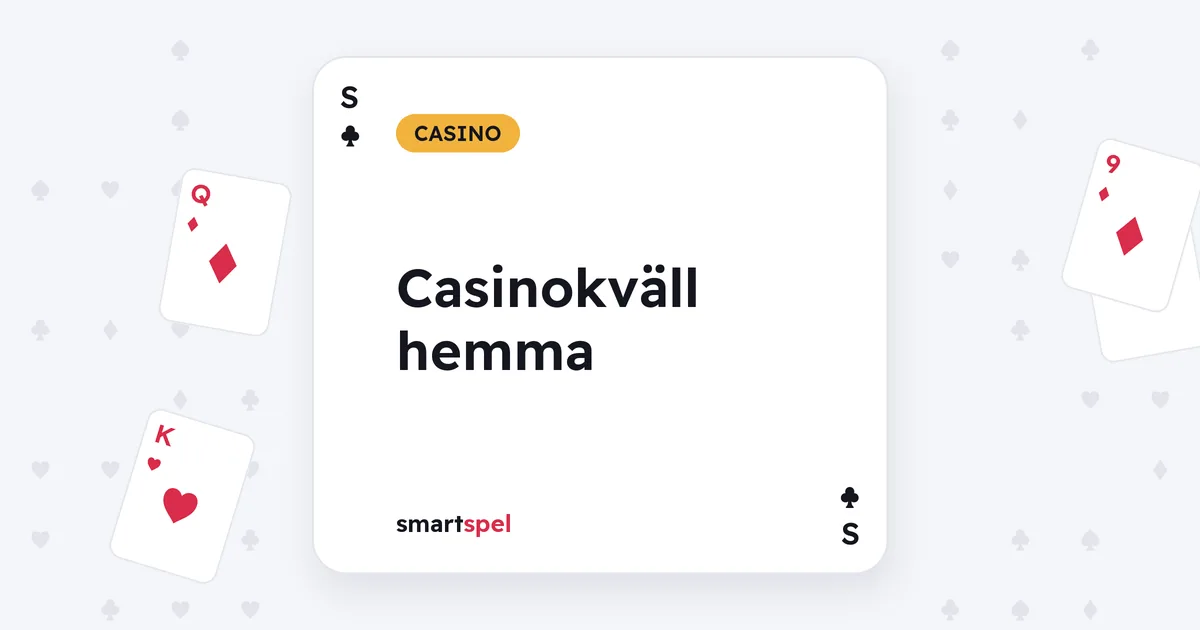 Casinokväll hemma