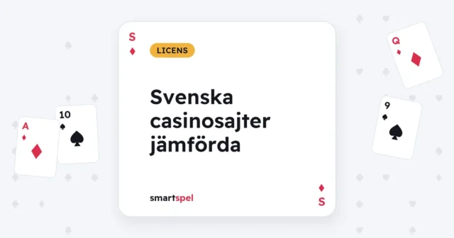 Svenska casinosajter jämförda