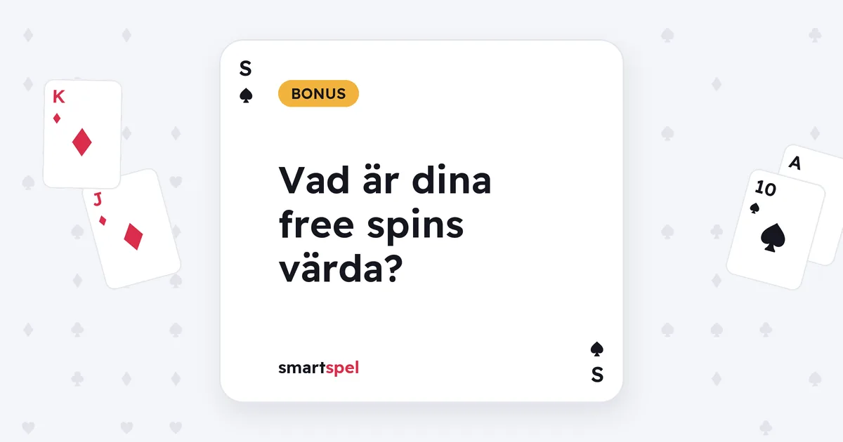 Vad är dina free spins värda?
