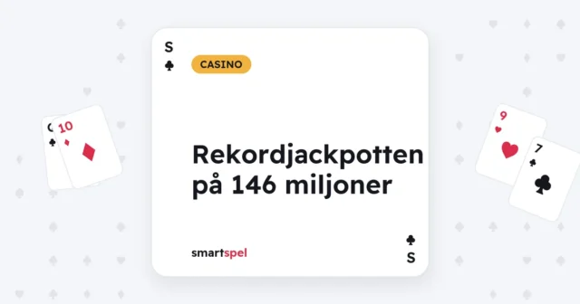 Rekordjackpotten på 146 miljoner