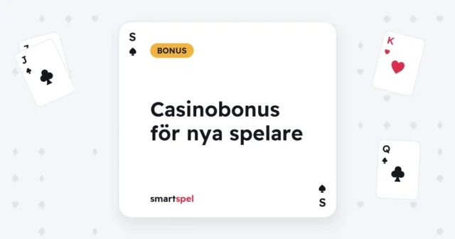 Casinobonus för nya spelare