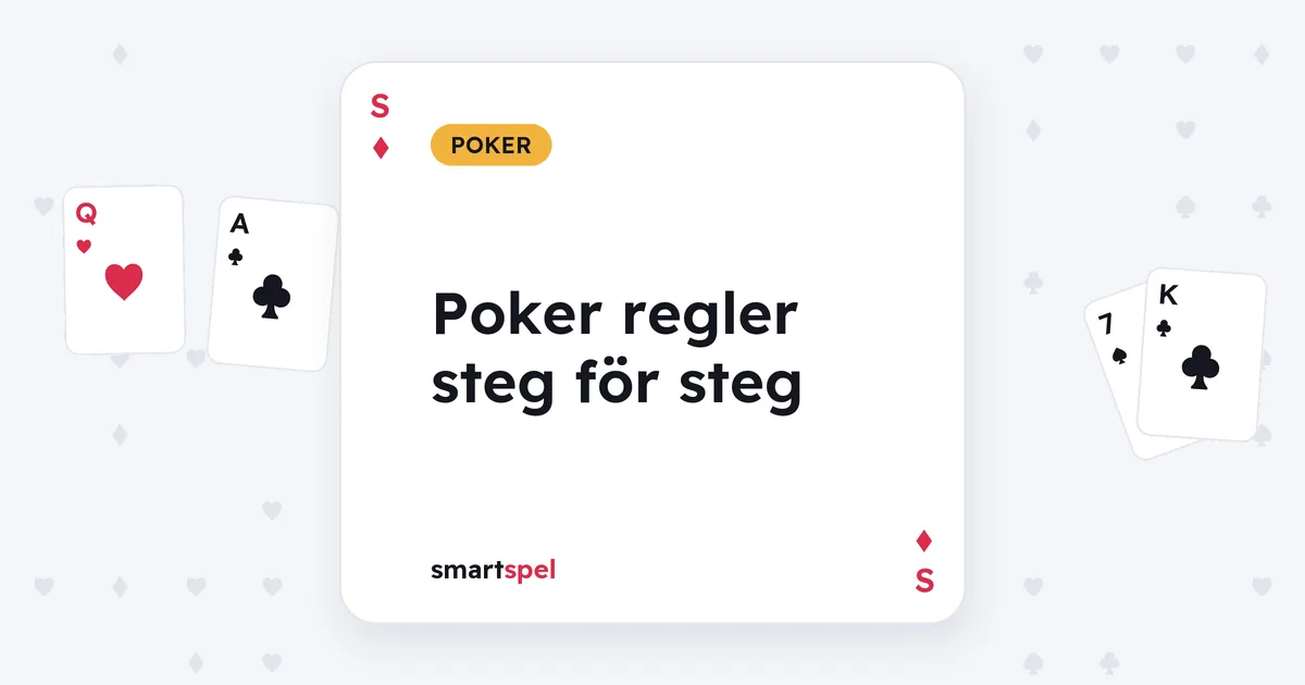 Poker regler steg för steg